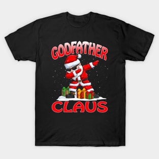 Godfather Santa Claus Christmas Matching Costume T-Shirt